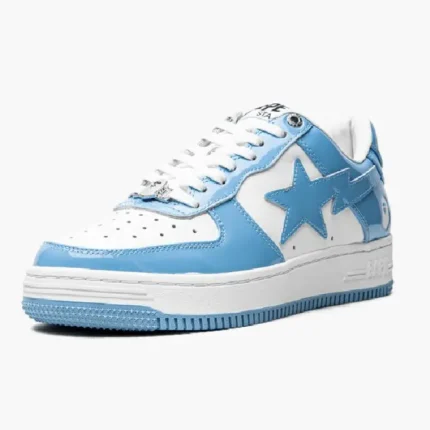 A BATHING APE® Mens BAPE STA LOW M2 IT Blue (4)